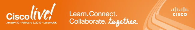 Cisco Live banner 2011